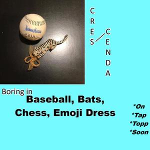 Boring in Baseball, Bats, Chess, Emoji Dress