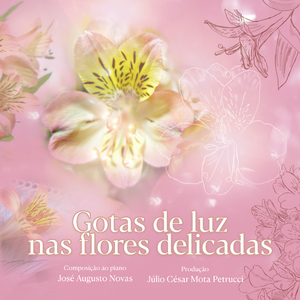 A alegria da vida no voo dos pássaros entre as flores perfumadas do jardim de luz