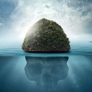 黑夜之中看天空