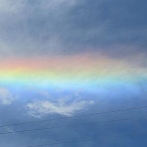 毛毛细雨后的彩虹