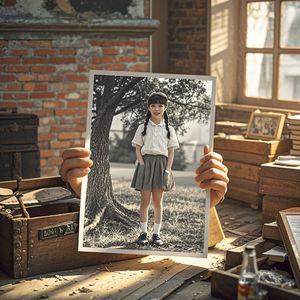 老照片里的夏天