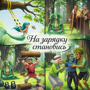 На зарядку становись