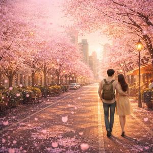 벚꽃이 시작되는 날