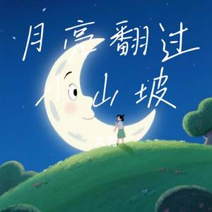 月亮翻过小山坡