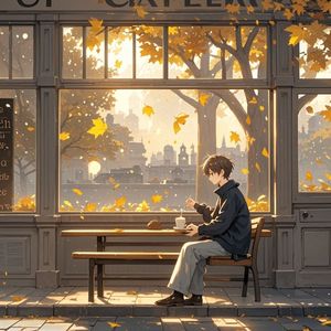 街角咖啡店-淋雨季