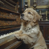 Relajación de piano - Riff Canino En El Eco Del Piano