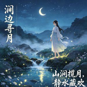 涧边寻月