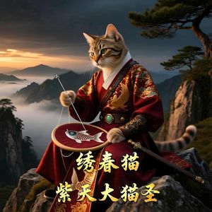 我在窗前绣鸳鸯
