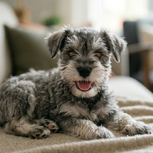 ミニチュアシュナウザーのいる暮らし