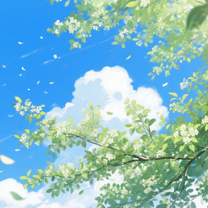 夏风晴空