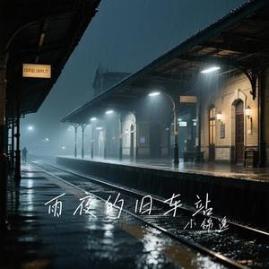 雨夜的旧车站