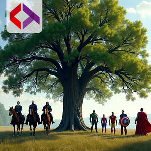 Три богатыря против марвел сил