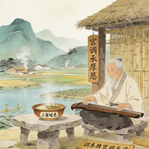 中医五音音疗土乐-田园弦音伴心安