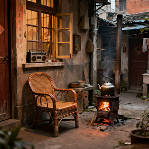 巷口青砖的回声