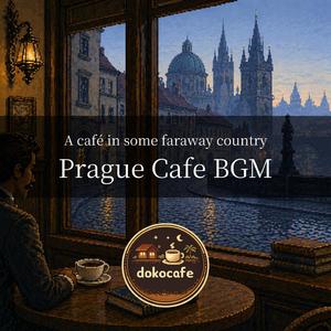 Morning mist over Prague's Old Town and the Vltava River / Cafe BGM 1 Hours