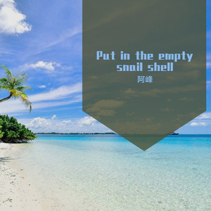 Put in the empty snail shell