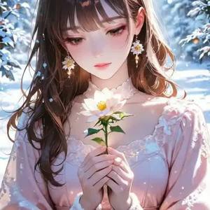白に溶ける─クリスマスローズ─ by 桜子