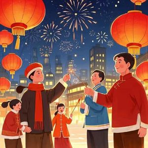 往昔新年不再