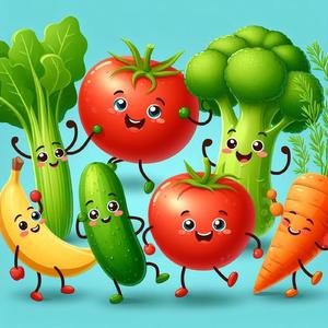 Comer Frutitas Y Verduras