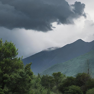 ホワイトノイズ雨