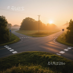 晨光漫过岔路口
