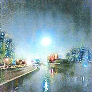 月泊站台(The moonlight kissing the platform)（Cover WAX）