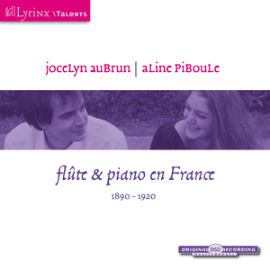 Sonate pour flûte & piano No. 1: I. Modéré