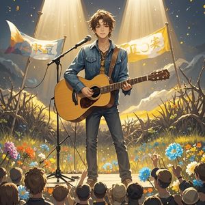 音乐的回答-趋光红桃花