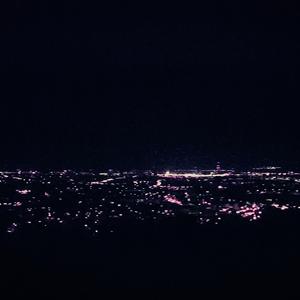 friday night neighborhood streetlights