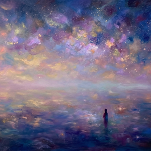 青い静寂に溶ける