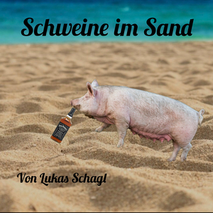 Schweine Im Sand