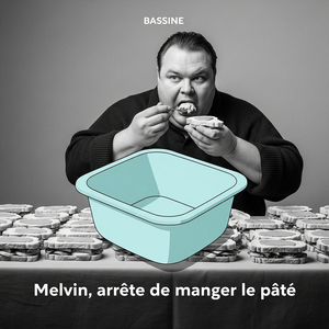 Melvin, arrête de manger le pâté