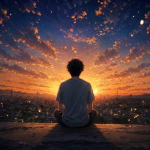 今天的夕陽，也是無比耀眼呢