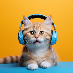 Ambiente Sereno Del Agua Para Gatitos