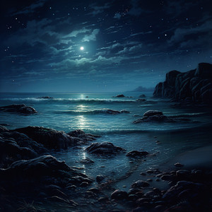Serenidad De Las Mareas Nocturnas