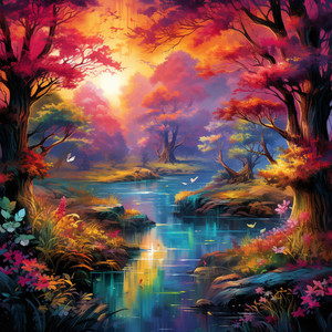 Flowing River of Harmony