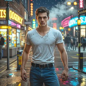 霓虹之上-旧城俨然回眸笑