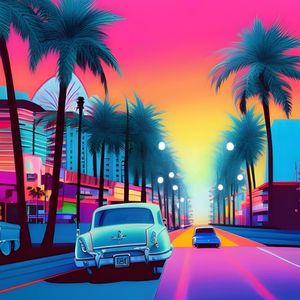 银滩落日余辉下的小酌