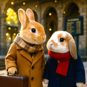 運命のうさぎたち