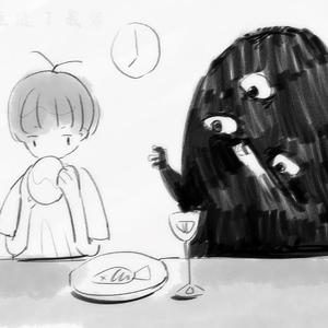 一只黑黑的妖怪住进了我家