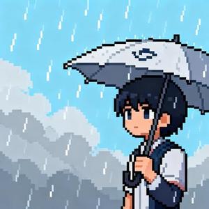 淋一场雨 (天真 Remix)