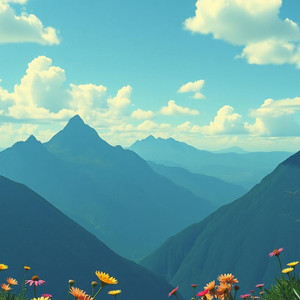 北穂高岳からのパノラマ