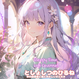 としょしつのひるね 秋の図書室と猫とやさしいまどろみ