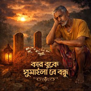 কার বুকে ঘুমাইলা রে বন্ধু