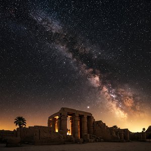 Nights in the skies of Egypt