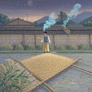 晒谷场的星光