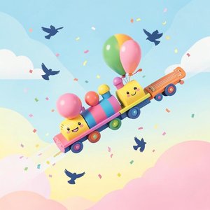 Renkli Balon Treni - Çocuk Şarkısı