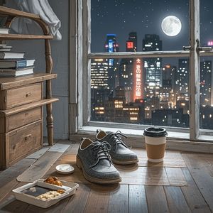 深夜出租屋