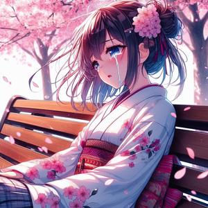 こぼれ落ちる涙を抑えきれずに