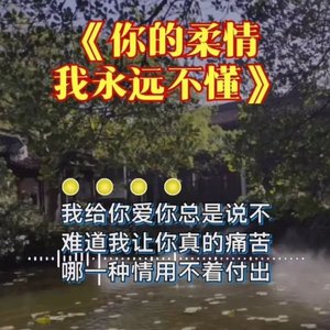 你的柔情我永远不懂